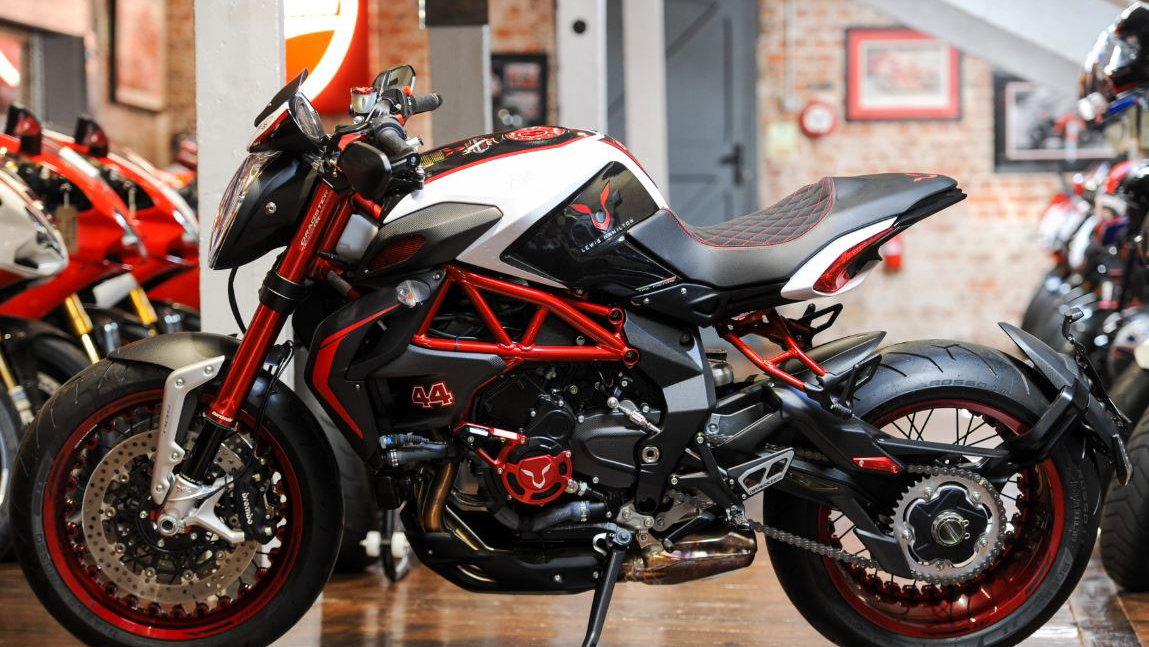 Lewis Hamilton MV Agusta Dragster 800 RR LH44